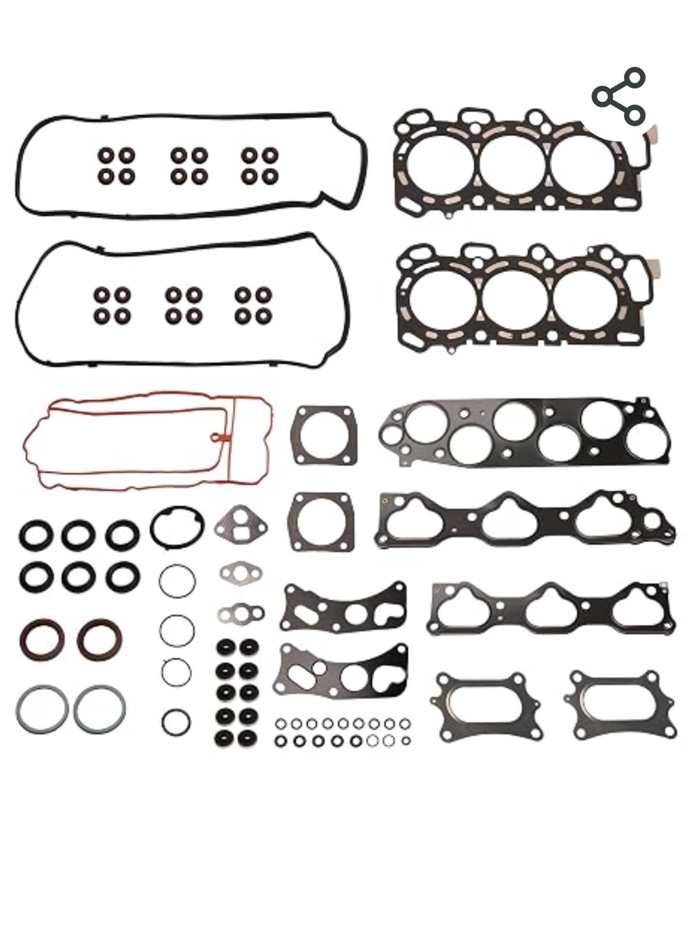 Head Gasket Set For Honda Accord Odyssey Pilot Ridgeline Acura TL TSX RDX (35)